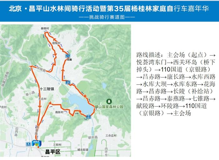 2025年昌平山水林间自行车嘉年华将于10月19日启幕